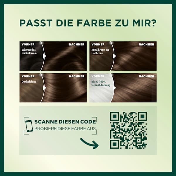 Haarfarbe 4 Chocolate Mittelbraun GARNIER NUTRISSE