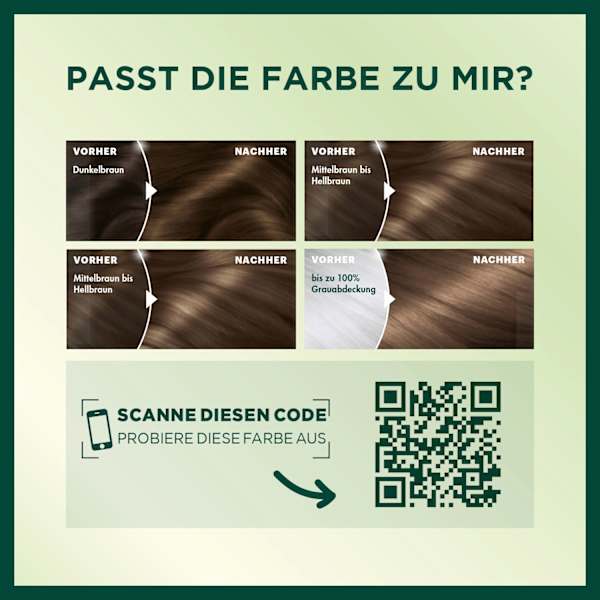 Haarfarbe 5 Mocca Hellbraun  GARNIER NUTRISSE