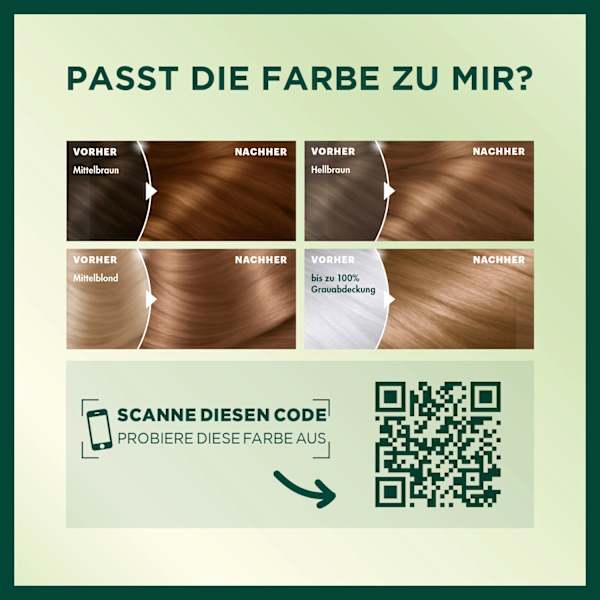 Haarfarbe 6.3 Dunkles Goldblond GARNIER NUTRISSE