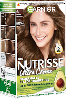 Haarfarbe 6 Karamell Dunkelblond GARNIER NUTRISSE