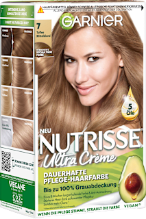 Haarfarbe 7 Toffee Mittelblond GARNIER NUTRISSE