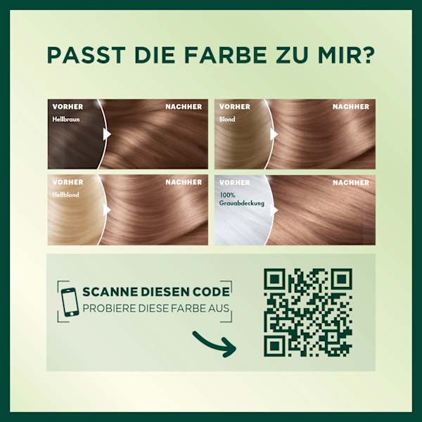Haarfarbe 7N Nude Natürliches Mittelblond GARNIER NUTRISSE