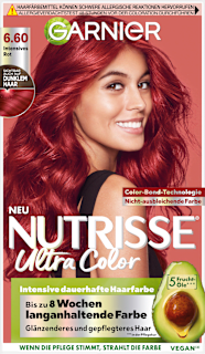 Haarfarbe Ultra Color 6.60 Intensives Rot GARNIER NUTRISSE