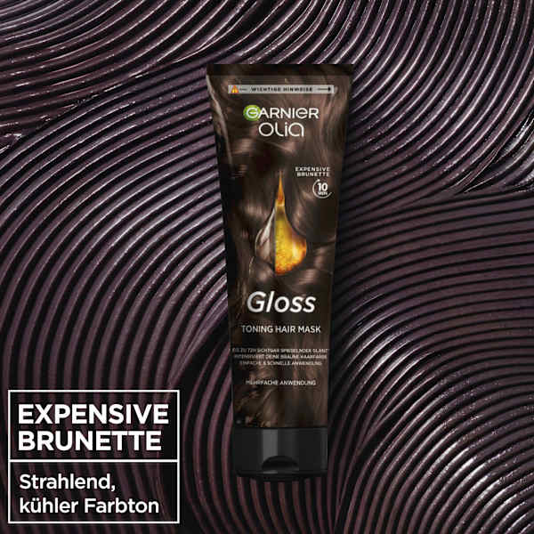 Farb-Glanzbehandlung Glossing Expensive Brunette GARNIER olia