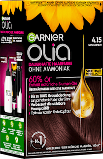 Haarfarbe 4.15 Schokobraun GARNIER olia