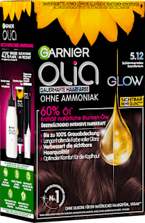 Haarfarbe 5.12 Schimmerndes Samtbraun GARNIER olia