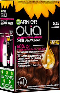 Haarfarbe 5.35 Warmes Schokobraun GARNIER olia