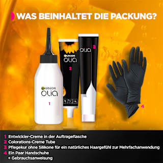 Haarfarbe 6.3 Karamellbraun GARNIER olia