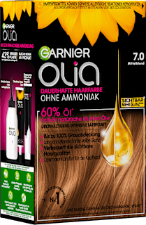 Haarfarbe 7.0 Mittelblond GARNIER olia