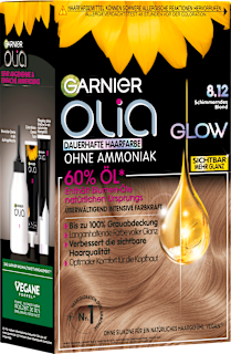 Haarfarbe 8.12 Schimmerndes Blond GARNIER olia