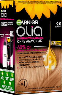 Haarfarbe 9.0 Hellblond GARNIER olia