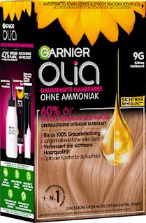 Haarfarbe 9G Kühles Hellblond GARNIER olia