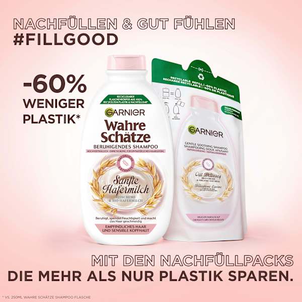 Shampoo Hafer Nachfüllpack GARNIER