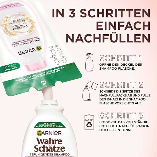 Shampoo Hafer Nachfüllpack GARNIER