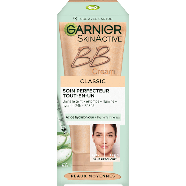  BB Creme All-in-1 Pflege mittel LSF 15 Garnier Skin Active