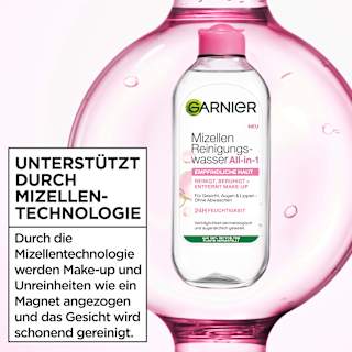 Mizellenwasser empfindliche Haut All in 1 Garnier Skin Active