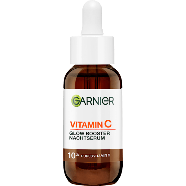 Nachtserum Glow Booster mit Vitamin C & Hyaluronsäure Garnier Skin Active