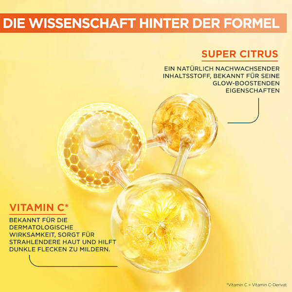 Serum-Creme 2in1 Vitamin C, LSF 25 Garnier Skin Active