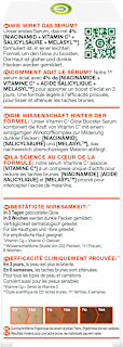 Serum Glow Booster, Vitamin C Anti-Dunkle-Flecken Garnier Skin Active