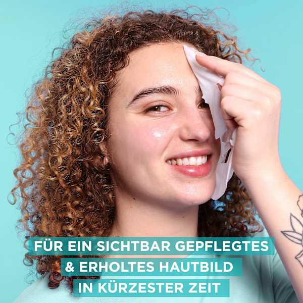 Tuchmaske Hydra Bomb Aloe Vera  Garnier Skin Active