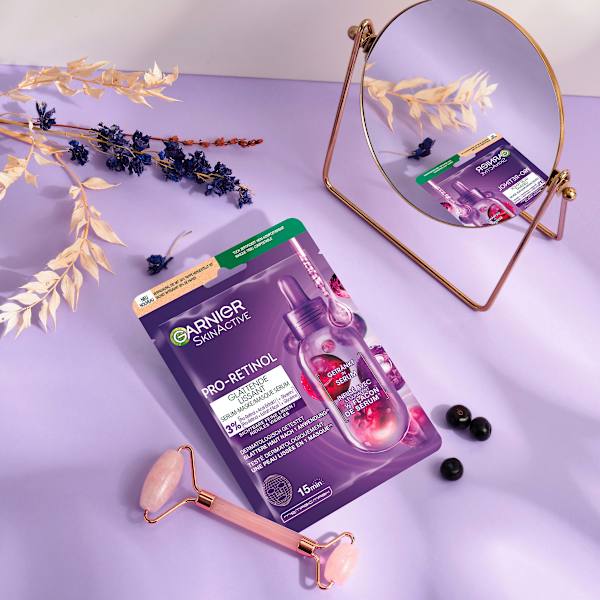 Tuchmaske Pro-Retinol Garnier Skin Active