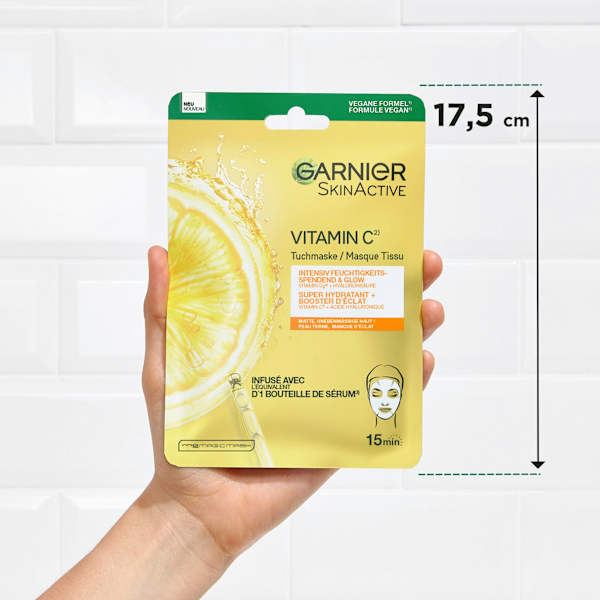 Tuchmaske Vitamin C  Garnier Skin Active
