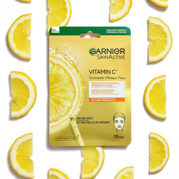 Tuchmaske Vitamin C  Garnier Skin Active
