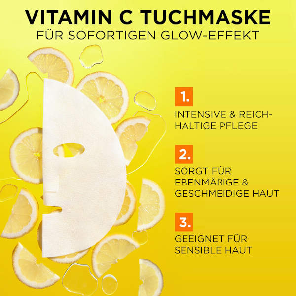 Tuchmaske Vitamin C  Garnier Skin Active