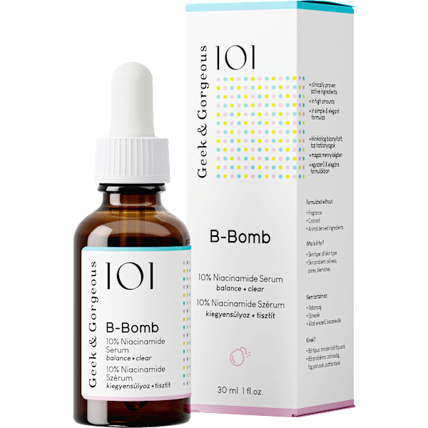 Gesichtsserum 101 B-Bomb 10%Niacinamide Geek&Gorgeous