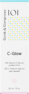 Gesichtsserum 101 C-Glow 15% Vitamin C Geek&Gorgeous