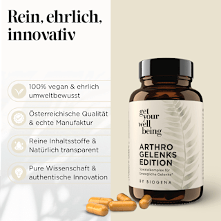 Arthro Gelenks Edition Kapseln 60 St get your well being BY BIOGENA