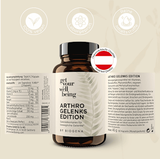 Arthro Gelenks Edition Kapseln 60 St get your well being BY BIOGENA