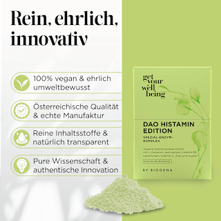 DAO Histamin Edition Sachets 14 St get your well being BY BIOGENA