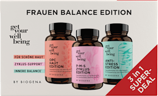 Frauen Balance Edition Kapseln Bundle 3 x 60 St get your well being BY BIOGENA
