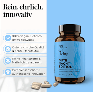 Gute Nacht Edition Kapseln 60 St get your well being BY BIOGENA