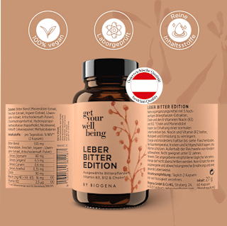 Leber Bitter Edition Kapseln 60 St get your well being BY BIOGENA
