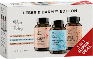 Leber & Darm Detox Kapseln Bundle 3 x 60 St get your well being BY BIOGENA