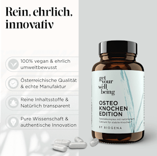 Osteo Knochen Edition Kapseln 60 St get your well being BY BIOGENA