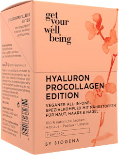 Vegan Beauty Pulver Edition Sachets 7 St get your well being BY BIOGENA