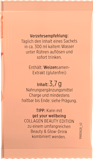 Vegan Beauty Pulver Edition Sachets 7 St get your well being BY BIOGENA