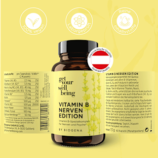 Vitamin B Nerven Edition Kapseln 60 St get your well being BY BIOGENA