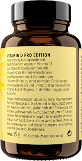 Vitamin D Pro Edition 2000 IE Kapseln 60 St get your well being BY BIOGENA