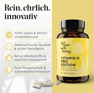 Vitamin D Pro Edition 2000 IE Kapseln 60 St get your well being BY BIOGENA