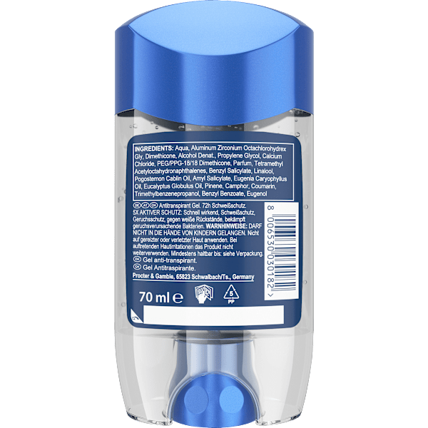 Antitranspirant Deostick Clear Gel Arctic Ice Gillette