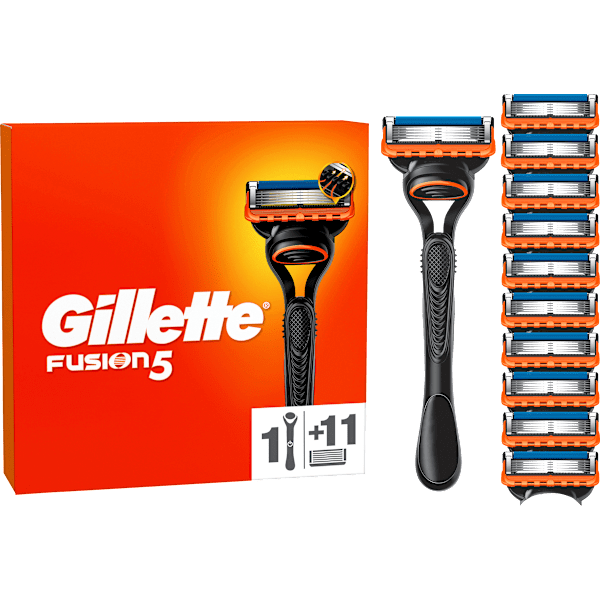 Rasierer, Fusion5 Vorteilspack  Gillette