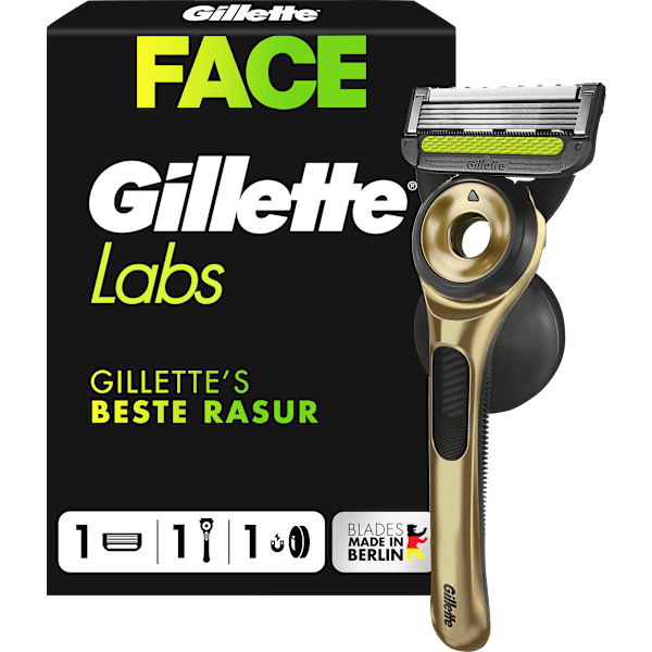 Rasierer, Labs Face Gold  Gillette