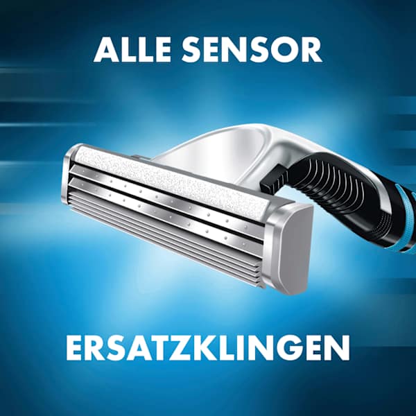 Rasierer, Sensor Excel Gillette