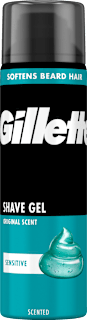 Rasiergel, Sensitive Basis Gillette