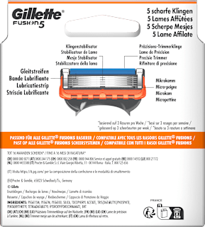 Rasierklingen, Fusion5 Gillette