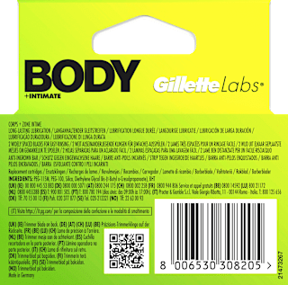 Rasierklingen, Labs Body & Intimate Gillette